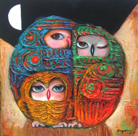 Three Together by artist Ping Irvin